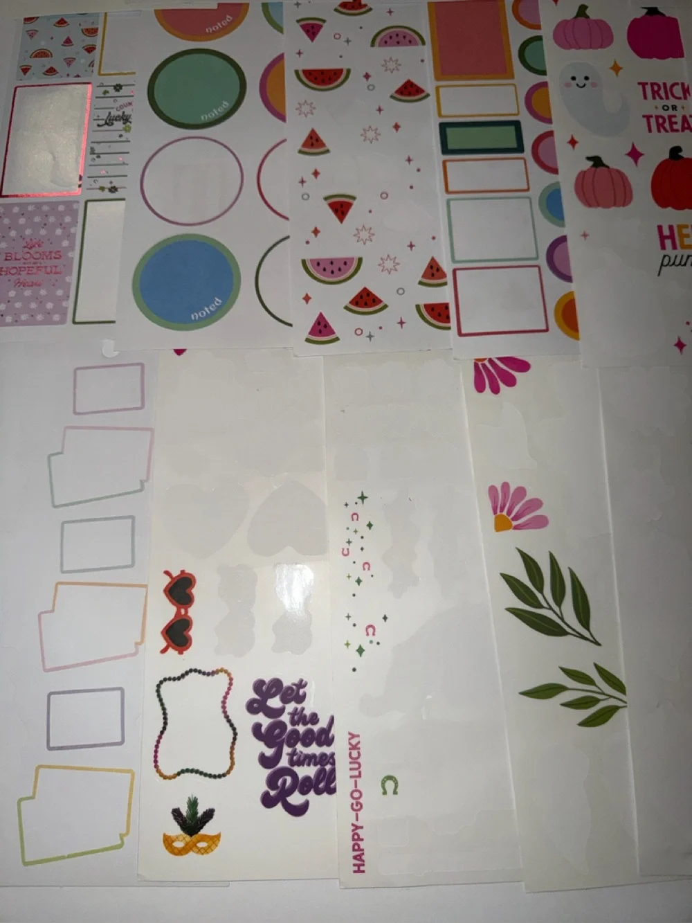 The Happy Planner sticker LOT